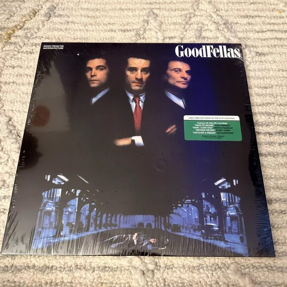 Goodfellas Soundtrack LP ~ Ltd Ed Colored Vinyl (Blue) ~ New/Sealed! - Picture 2 of 4